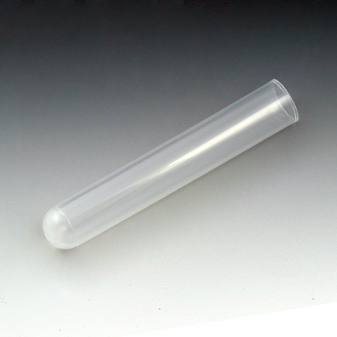 Globe Scientific Test Tube, 13 x 75mm (5mL), PP, 1000/Bag Test Tubes; Plastic Tubes; Round bottom tubes